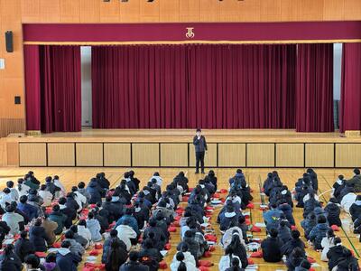 学年の先生のお話①