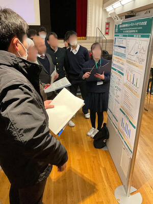 令和6年度兵庫県高等学校探究活動研究会でのポスター発表
