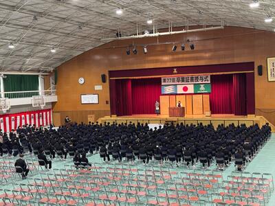 同窓会入会式②