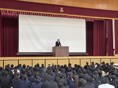 校長先生のお話