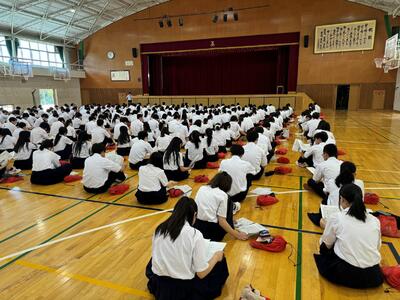 学年集会（3年生）