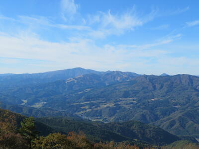 蘇武岳山頂からの景色