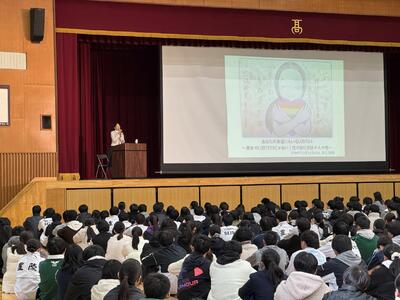 保健講演会の様子①